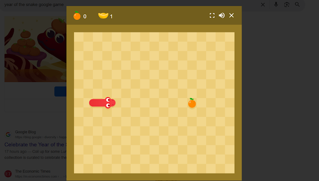 year of the snake google game year of the snake google game
